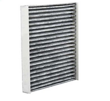 comprar Tamaño estándar doblado del filtro de aire de la cabina del coche del carbono activado Fabricación en línea
