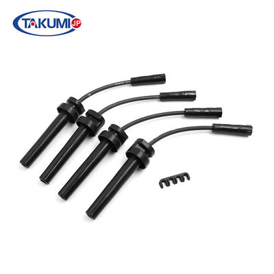 Los cables de alto voltaje de la bujía, alambres de la bujía del silicón del OEM cupieron PAYKAN