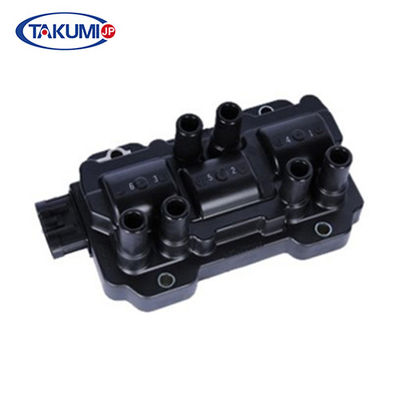 Color del negro de la bobina de ignición del coche de Mitsubishi H6T.12771 con el alambre de cobre bajo de la resistencia