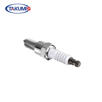 platinum Material two wheeler spark plug 19mm Reach Flat Seat 7 Heat Range