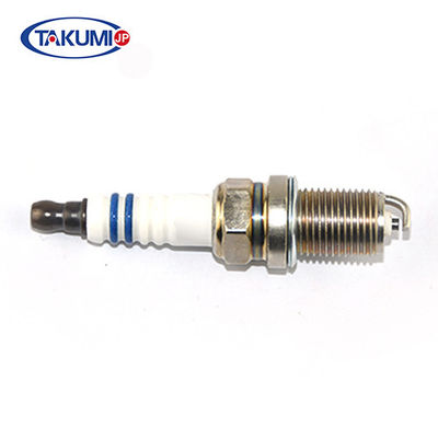 Dos longitud industrial de la rotación de Wheeler Spark Plug 18.9m m multi - aislador acanalado